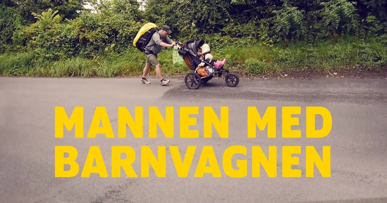 Mannen med barnvagnen, bild från SVT Play