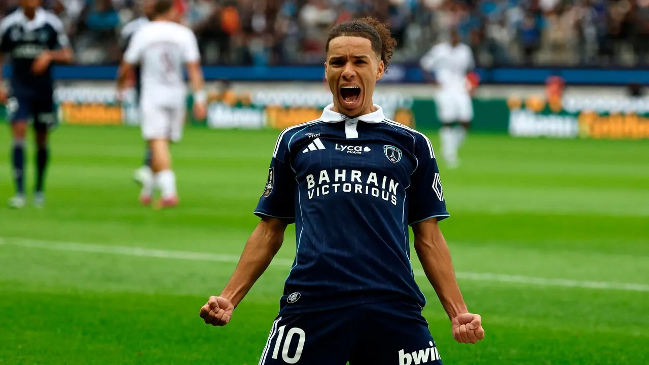 Paris FC – Rennes, bild från Viaplay