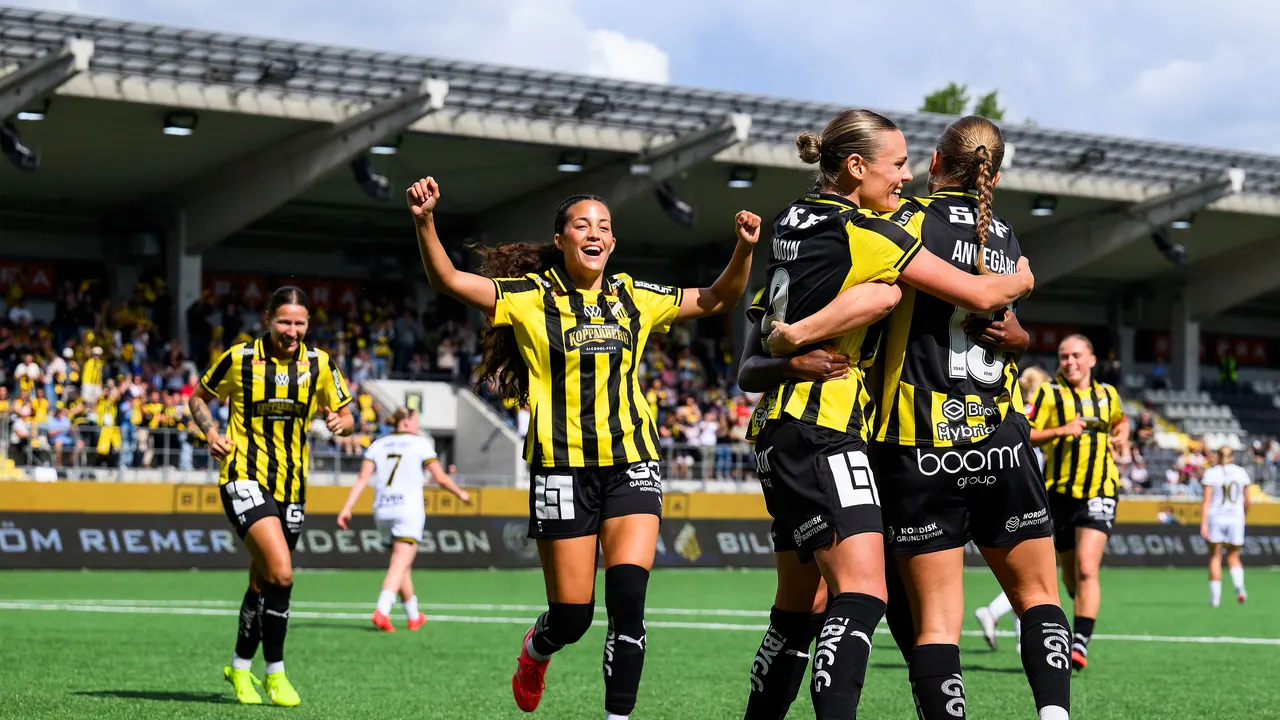 BK Häcken – Juventus, bild från TV4 Play+