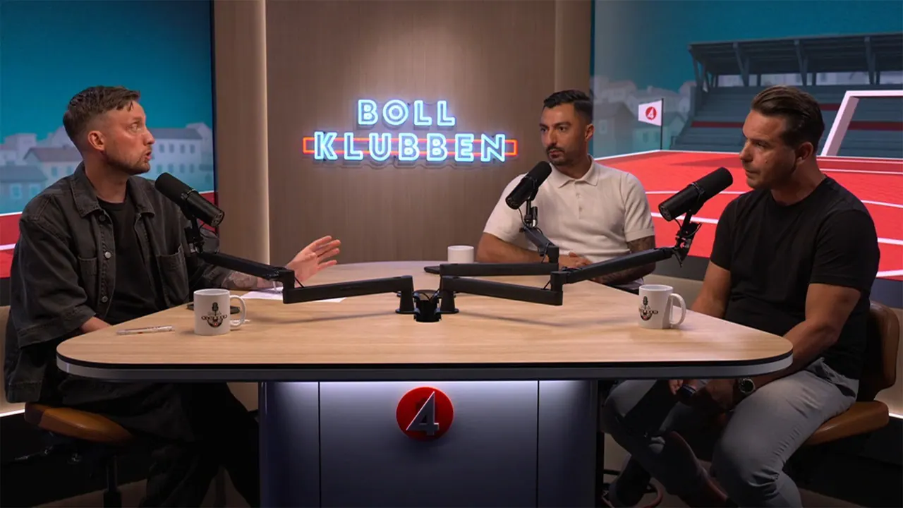 Bollklubben: landslagsspecial, bild från TV4 Play+