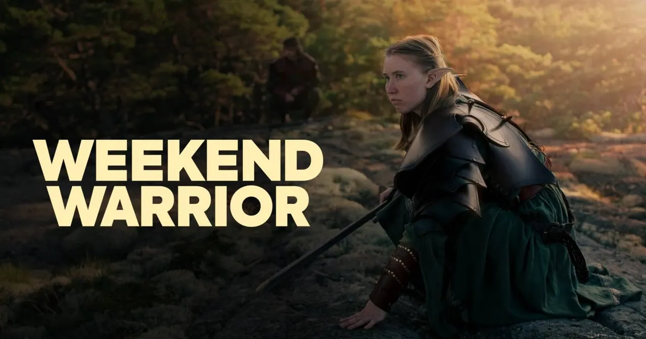 Weekend warrior, bild från SVT Play