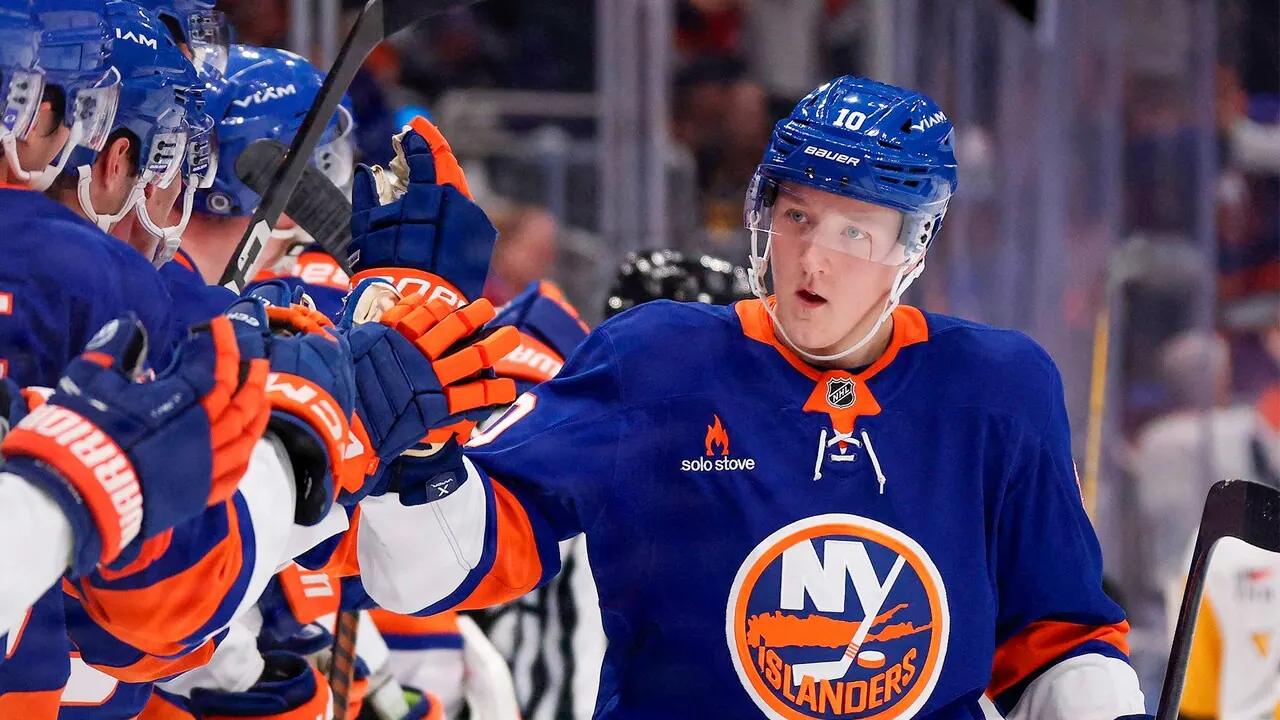 NY Islanders – Los Angeles, bild från Viaplay