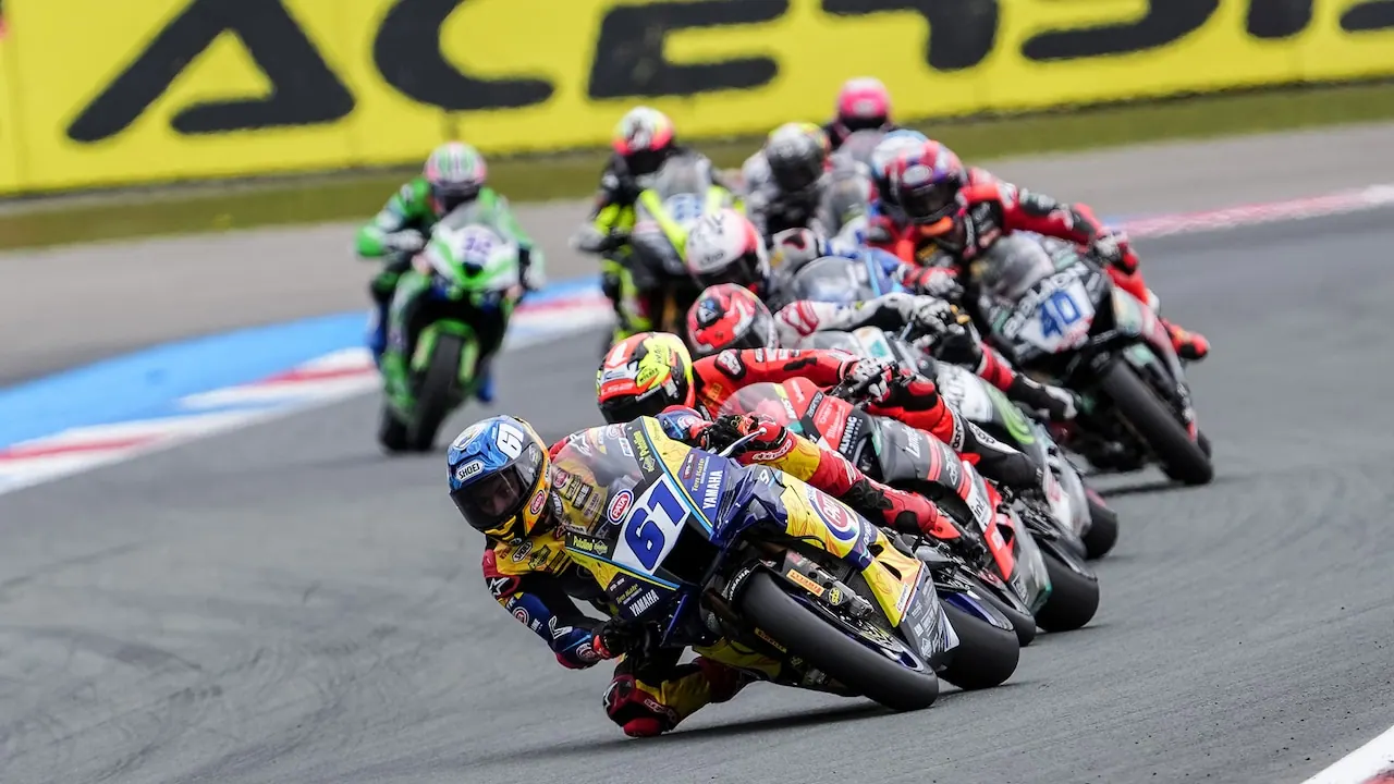 FIM Supersport World Championship: Tissot Estoril Round, bild från Viaplay