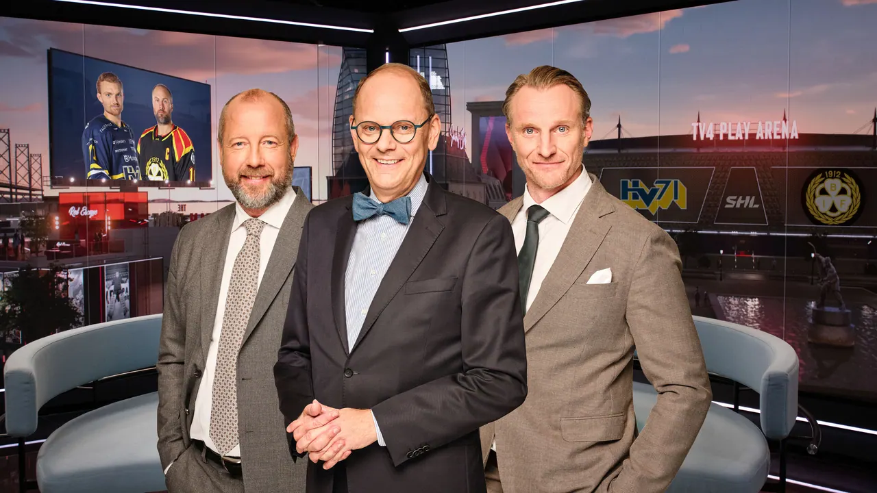 HV71 – Brynäs, bild från TV4 Play+