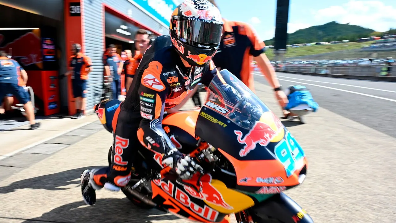 Moto3: Japans Grand Prix, bild från Viaplay