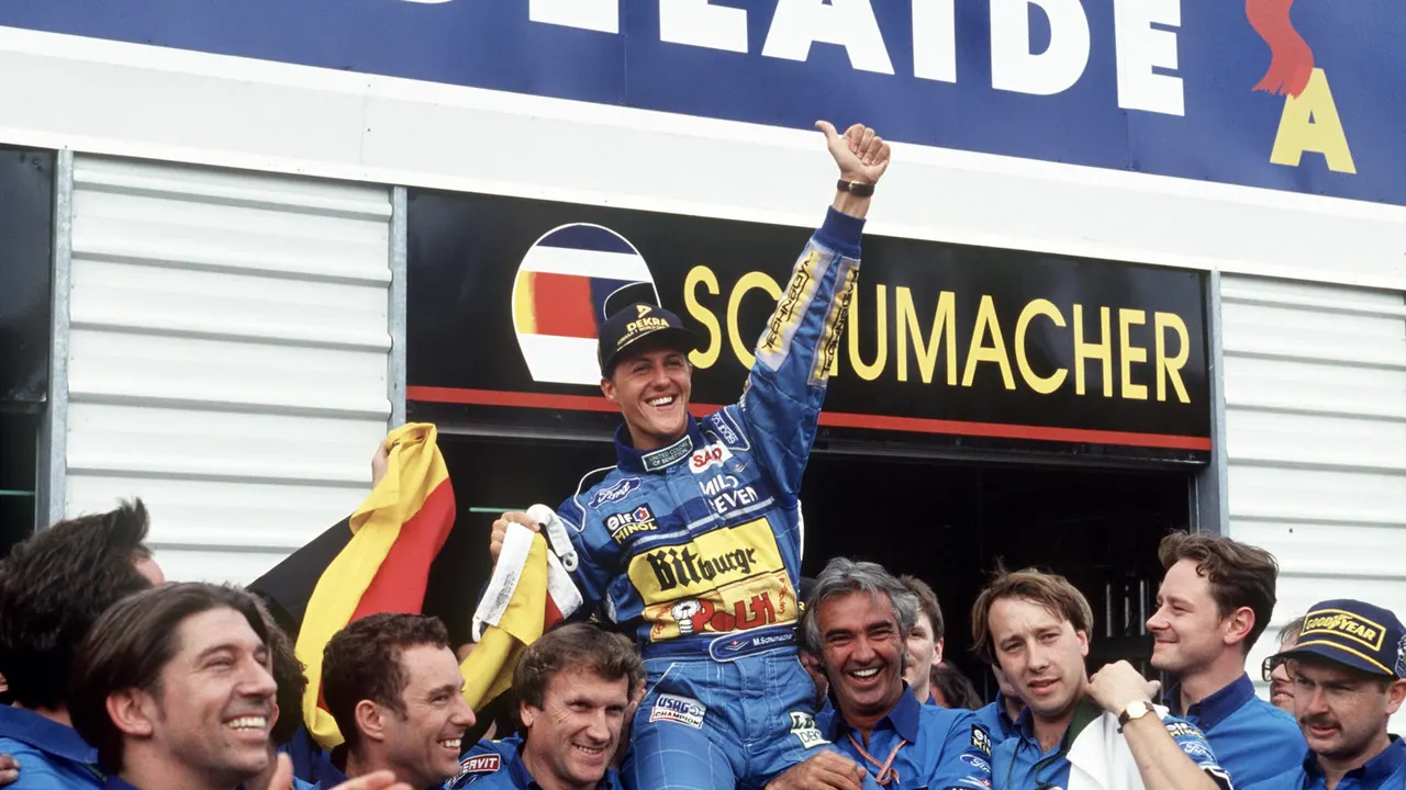 Schumacher 1994: Början på en legend, bild från Netflix