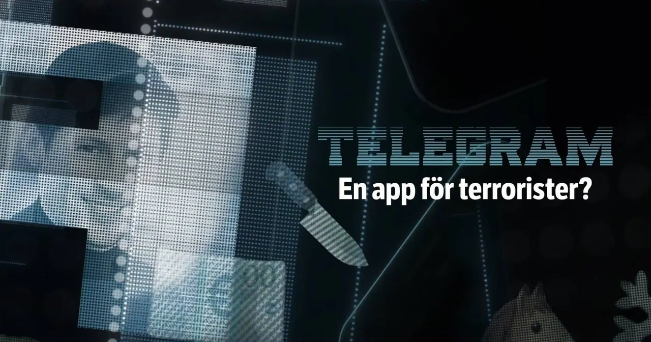 Dokument utifrån: Telegram – en app för terrorister?, bild från SVT Play