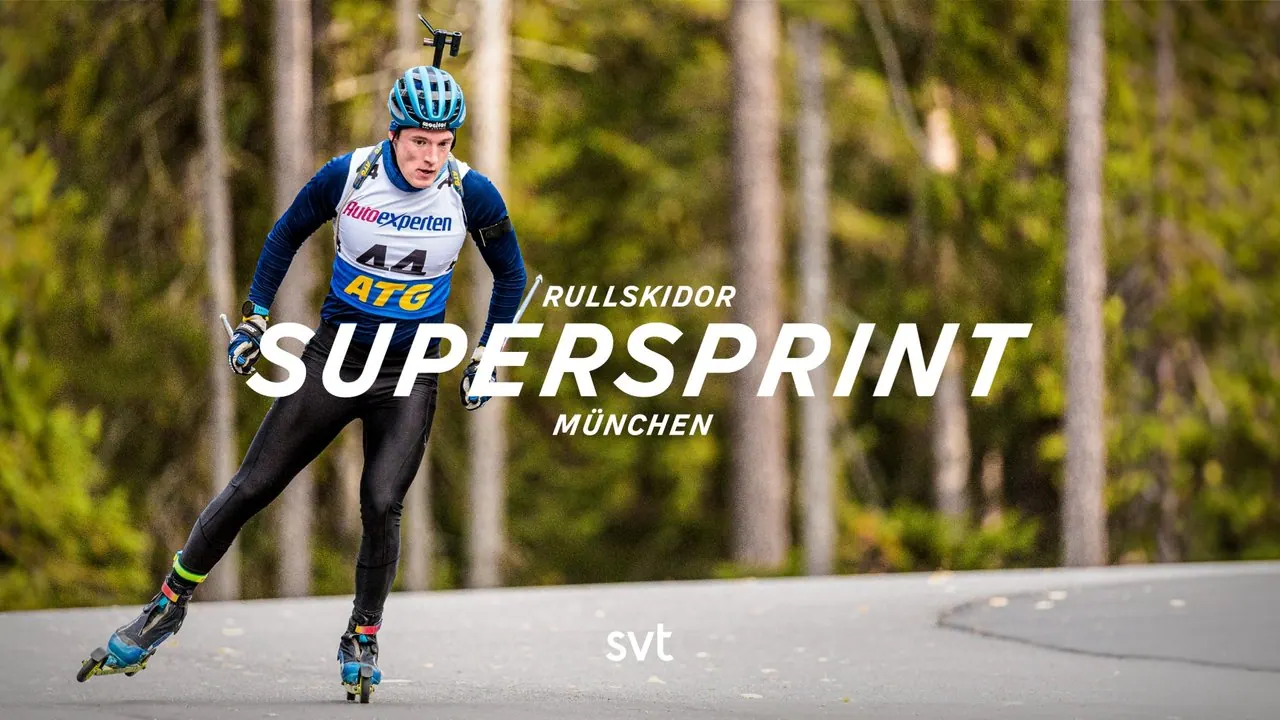 Masstart finaler, damer och herrar, bild från SVT Play