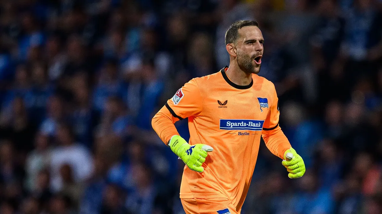 Hertha Berlin – Arminia Bielefeld, bild från Viaplay