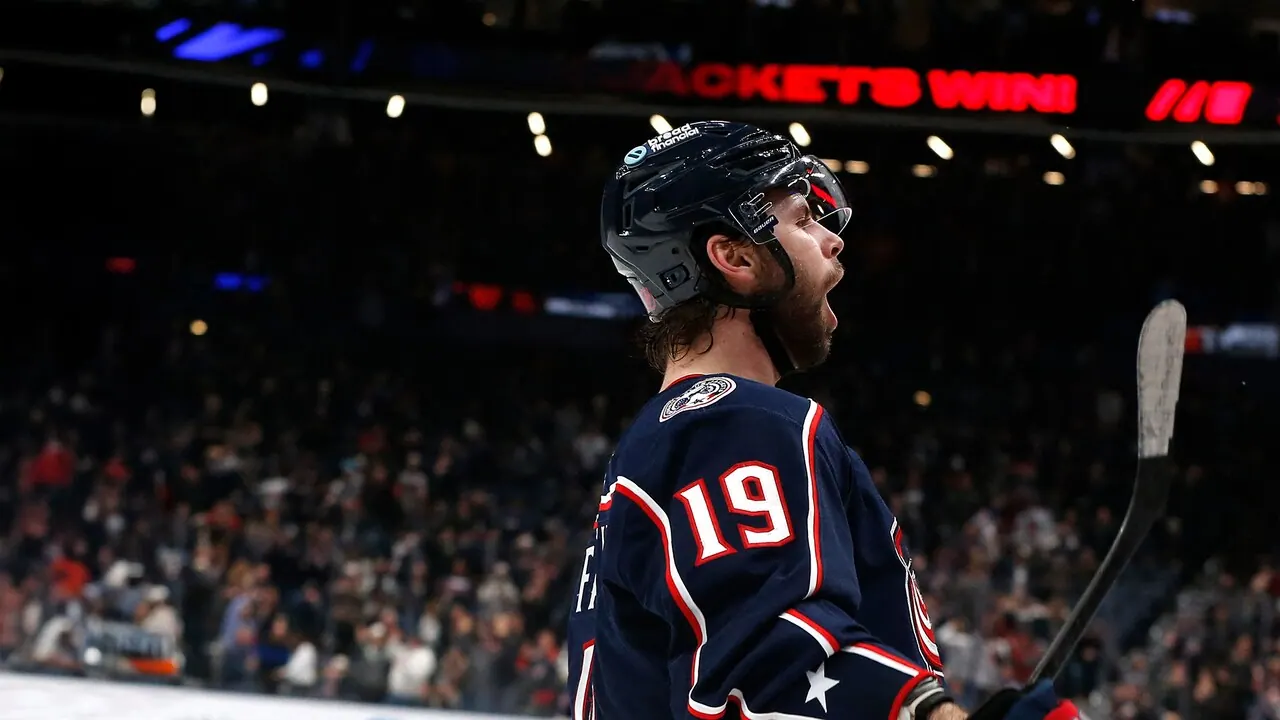 Columbus – NY Rangers, bild från Viaplay