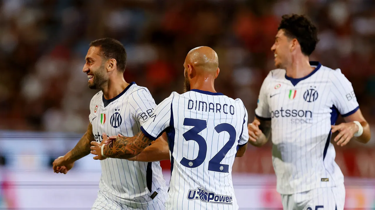 Bologna – Inter, bild från TV4 Play+
