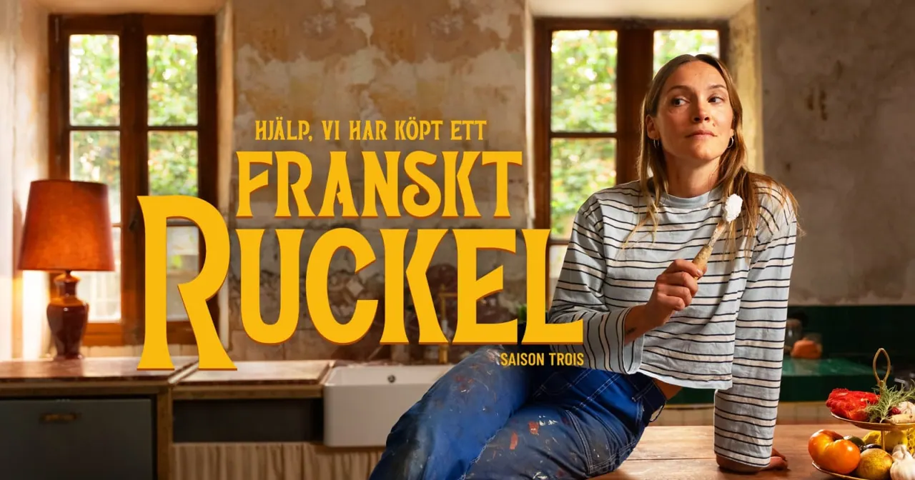 Hjälp, vi har köpt ett franskt ruckel!, bild från SVT Play
