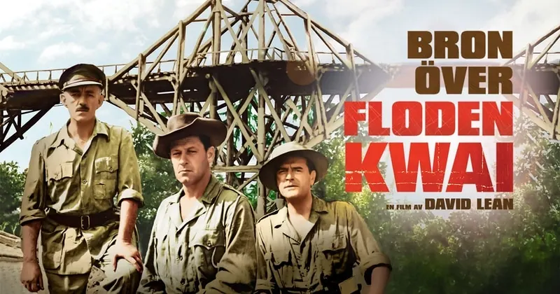 Bron över floden Kwai, bild från SVT Play