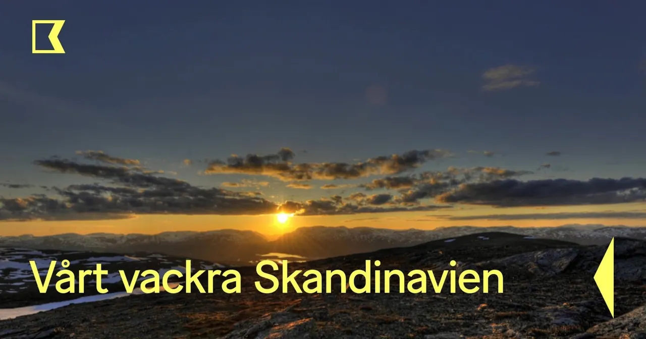 Vårt vackra Skandinavien, bild från SVT Play