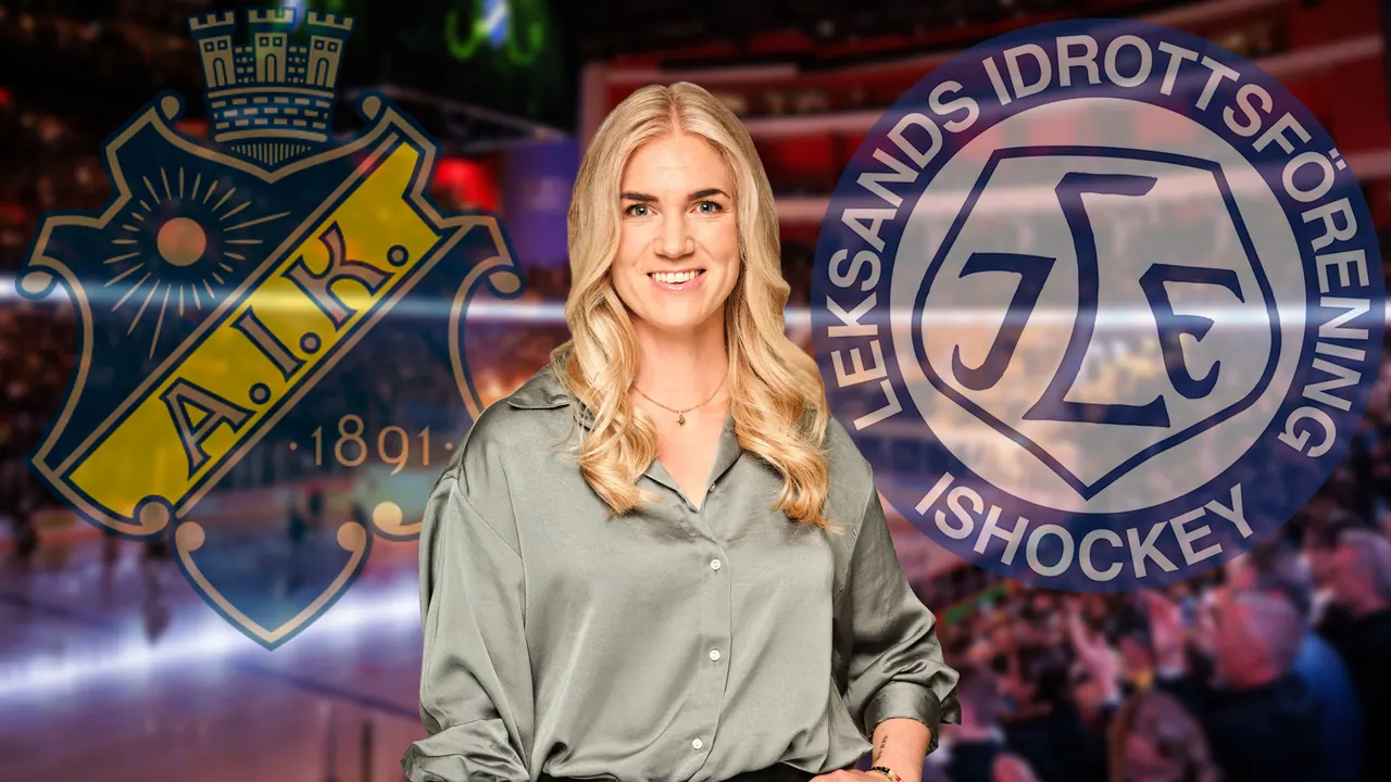 AIK – Leksand, bild från TV4 Play+