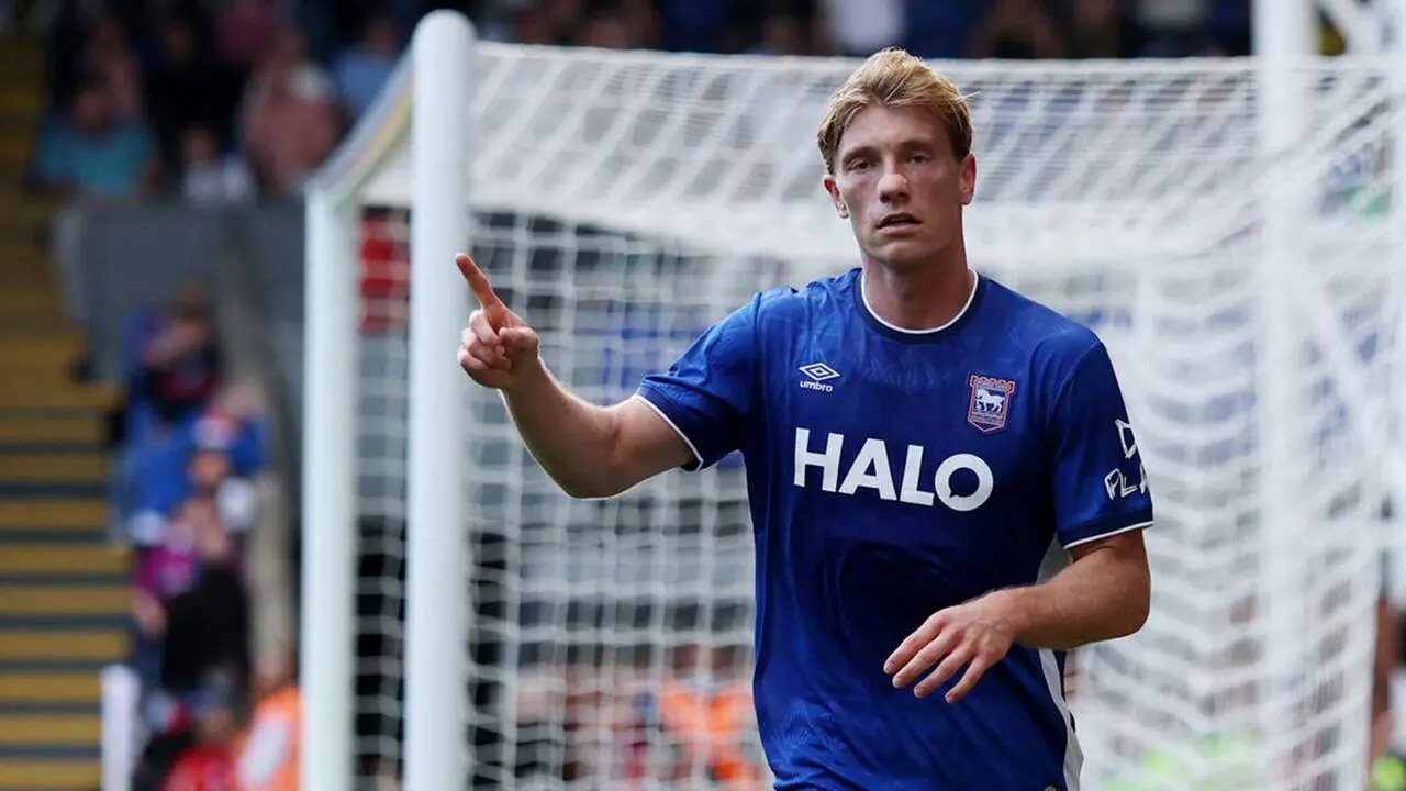 Ipswich – Fulham, bild från Viaplay