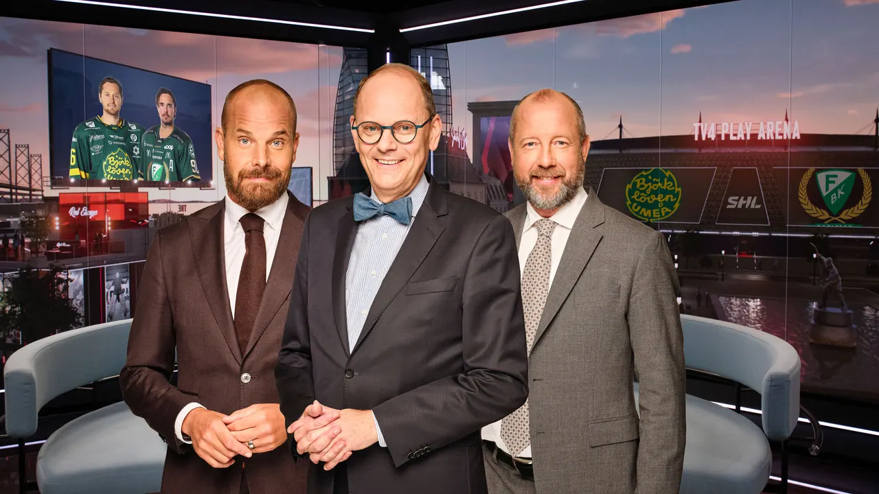 Björklöven – Färjestad, bild från TV4 Play+