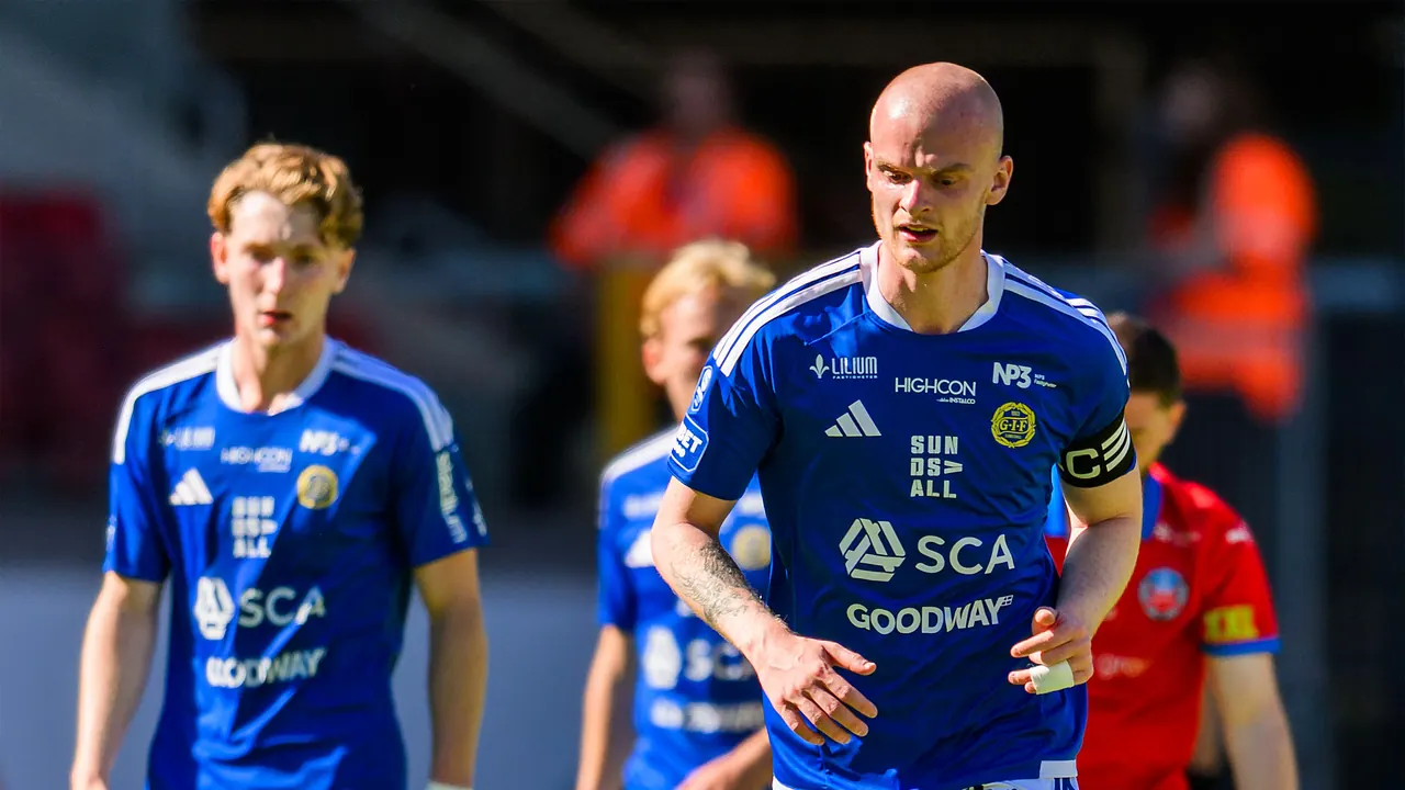 GIF Sundsvall – IFK Värnamo, bild från TV4 Play+