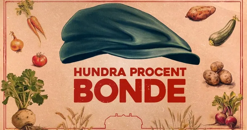 Hundra procent bonde, bild från SVT Play