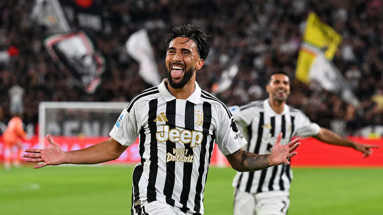 Cagliari – Juventus Serie A, bild från TV4 Play+