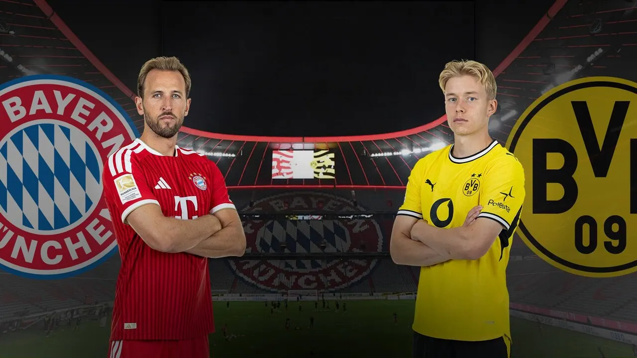 Bayern München – Dortmund (Tactical Feed), bild från Viaplay