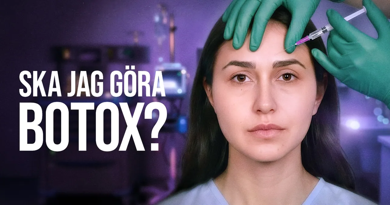 Kulturnyheterna special: Ska jag göra botox?, bild från SVT Play