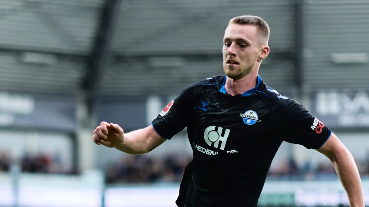 Paderborn – HSV, bild från Viaplay