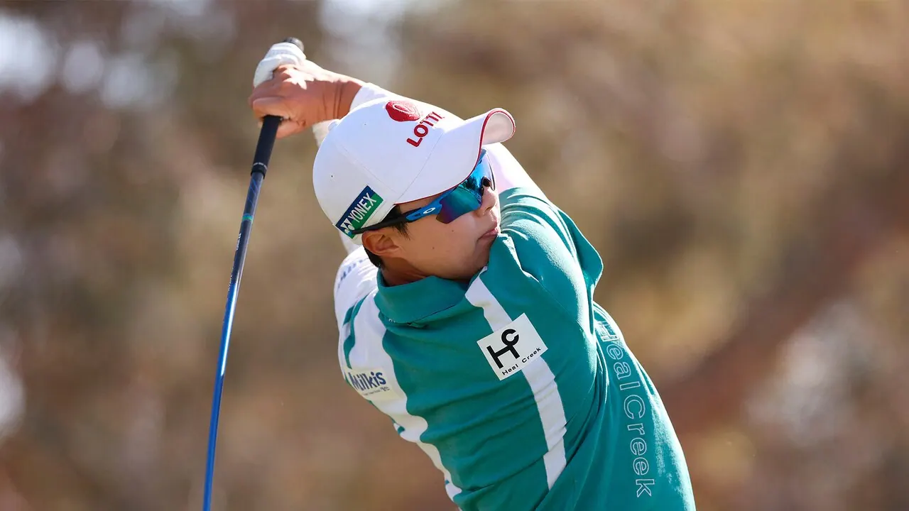 LPGA: TOTO Japan Classic, bild från Viaplay