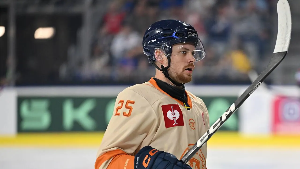 Dynamo Pardubice – Växjö, bild från Viaplay