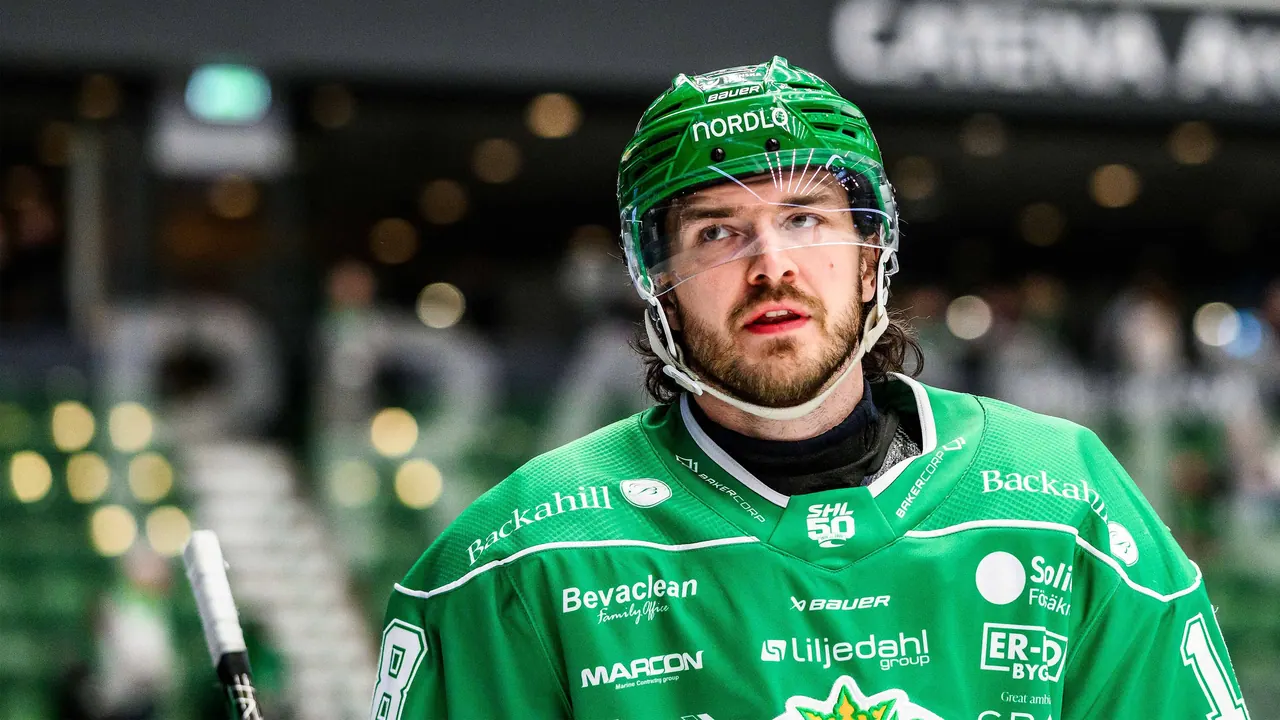 Rögle – Djurgården, bild från TV4 Play+