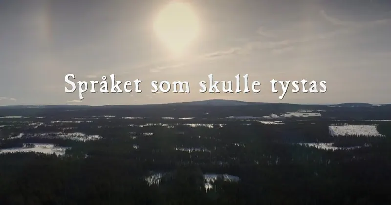Språket som skulle tystas, bild från SVT Play