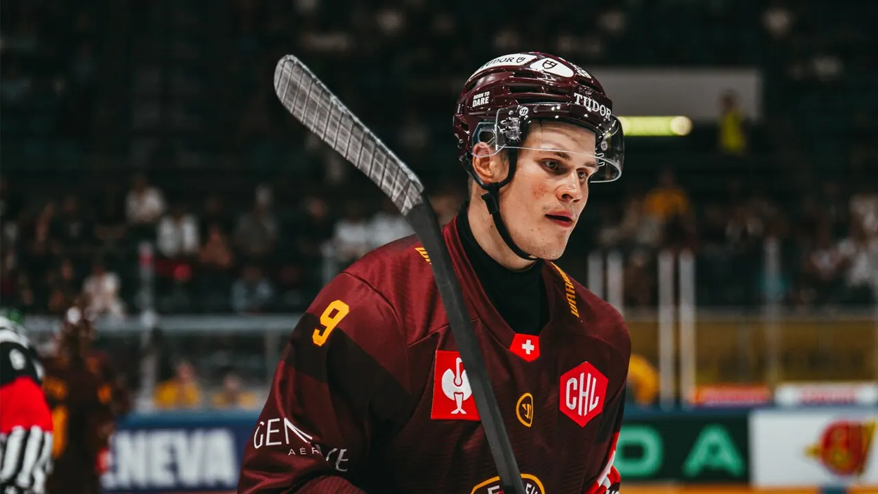 Genève-Servette – Kölner Haie, bild från Viaplay