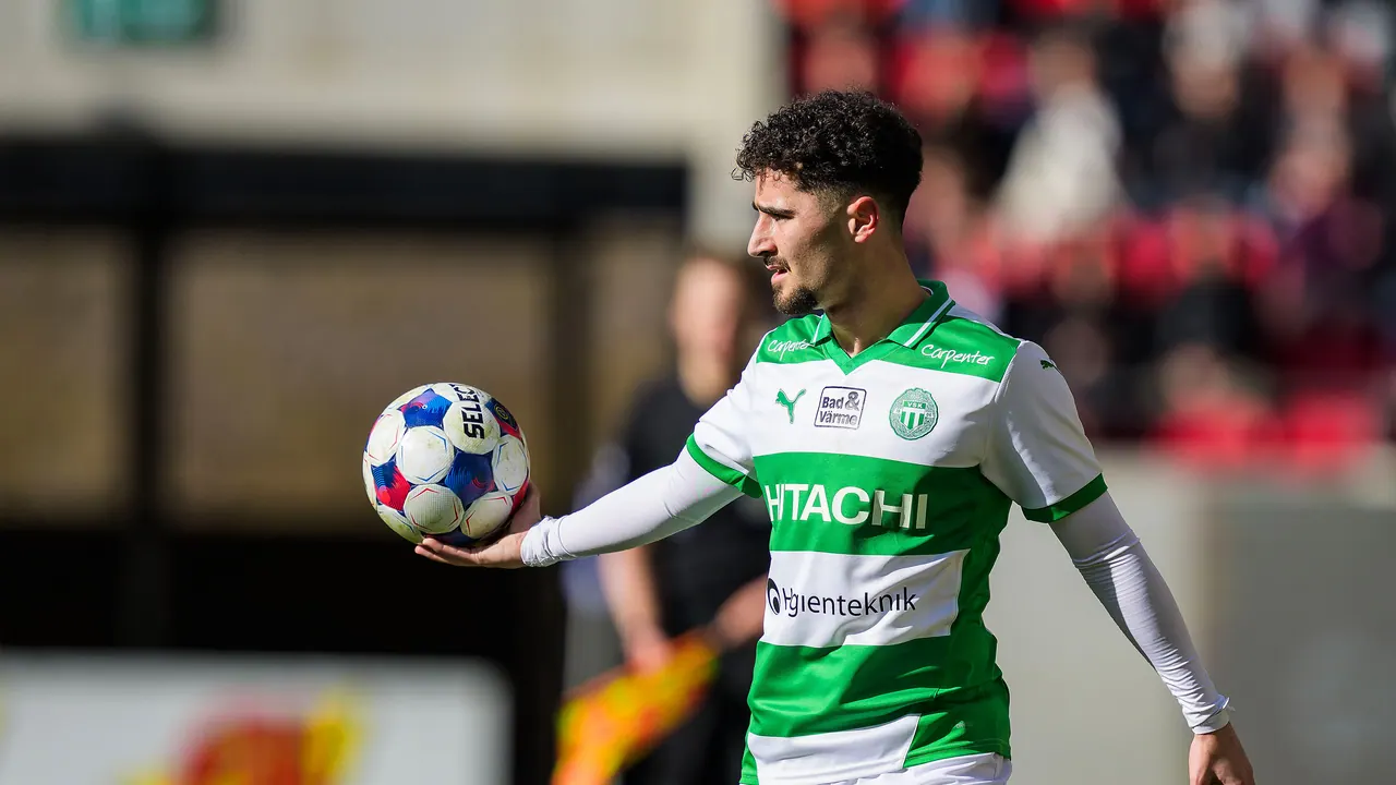 Västerås SK – Halmstads BK, bild från TV4 Play+
