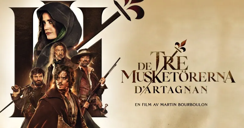 De tre musketörerna – D’Artagnan, bild från SVT Play