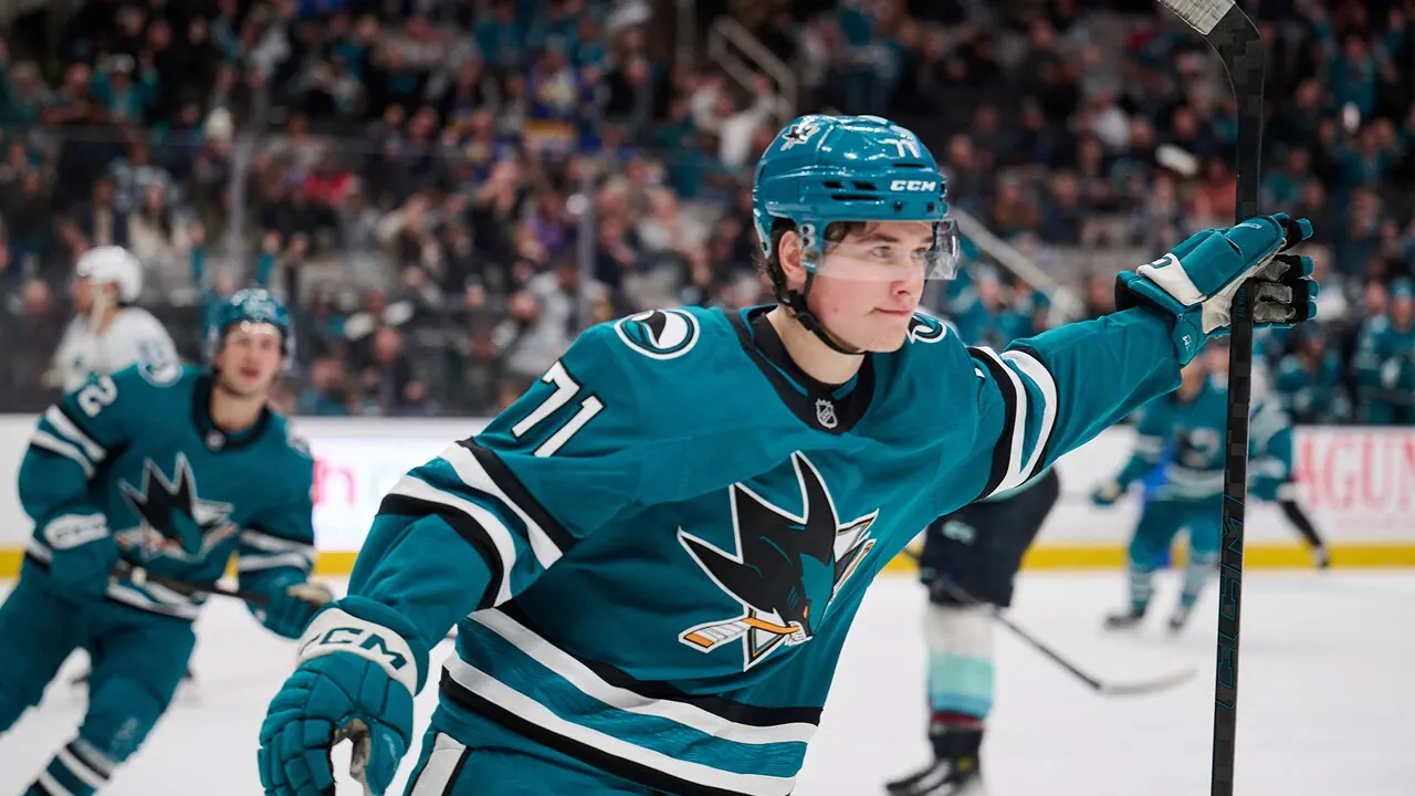San Jose – Edmonton (ENG), bild från Viaplay