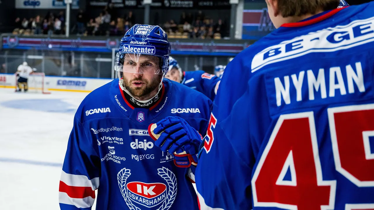 IK Oskarshamn – AIK, bild från TV4 Play+