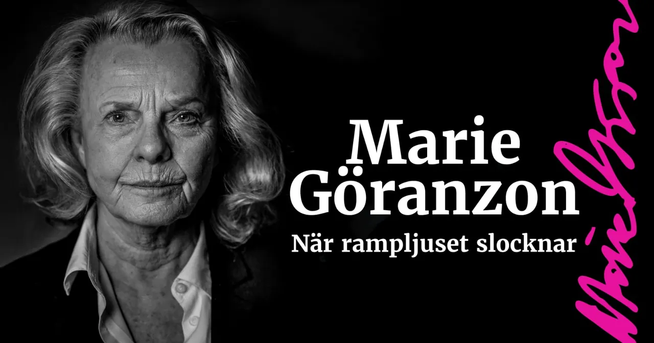 Marie Göranzon – när rampljuset slocknar, bild från SVT Play