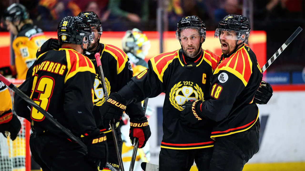 Brynäs – Färjestad, bild från TV4 Play+