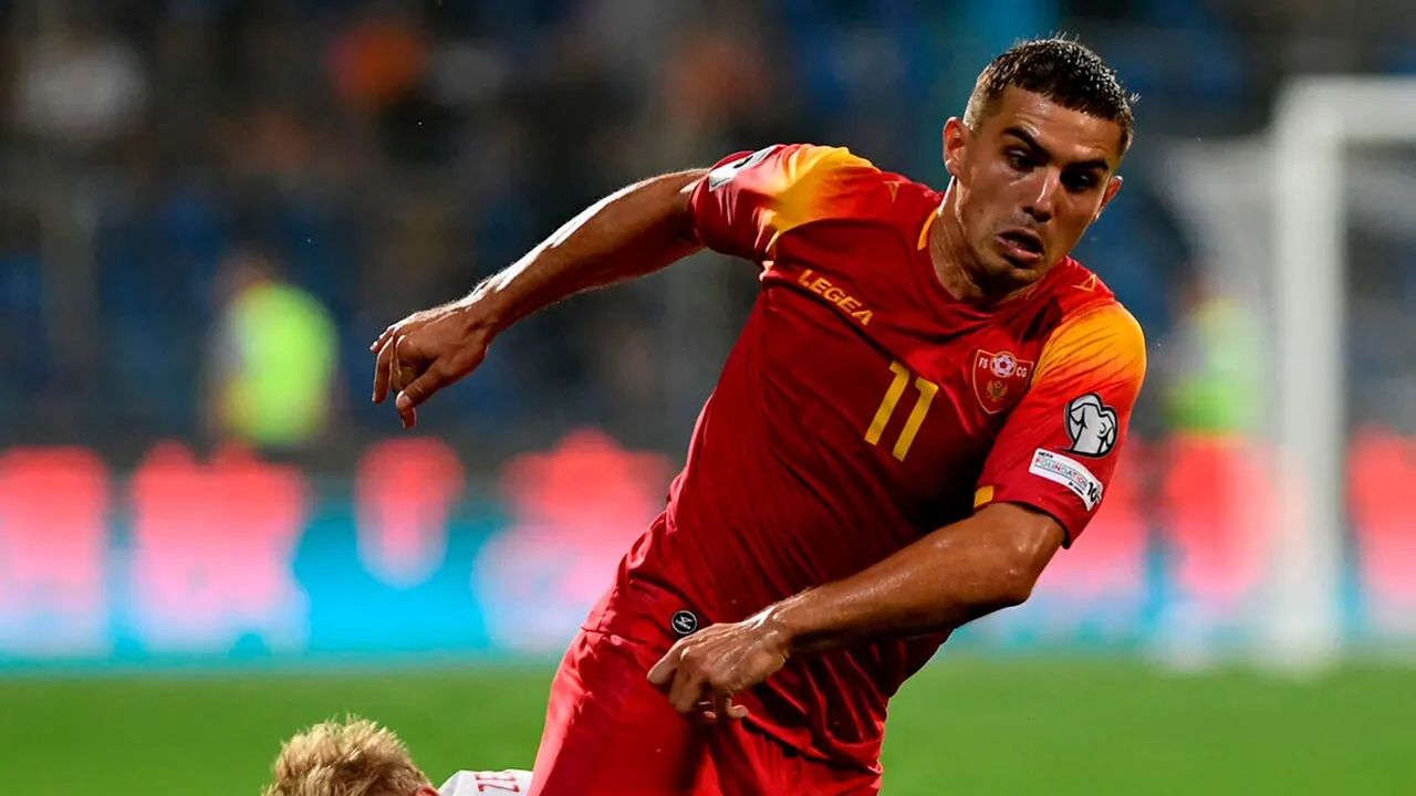 Montenegro – Armenien, bild från Viaplay
