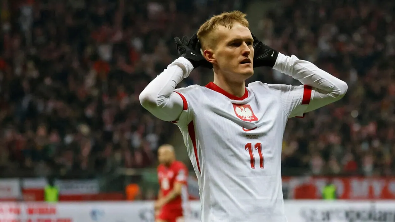 Polen – Rumänien, bild från Viaplay