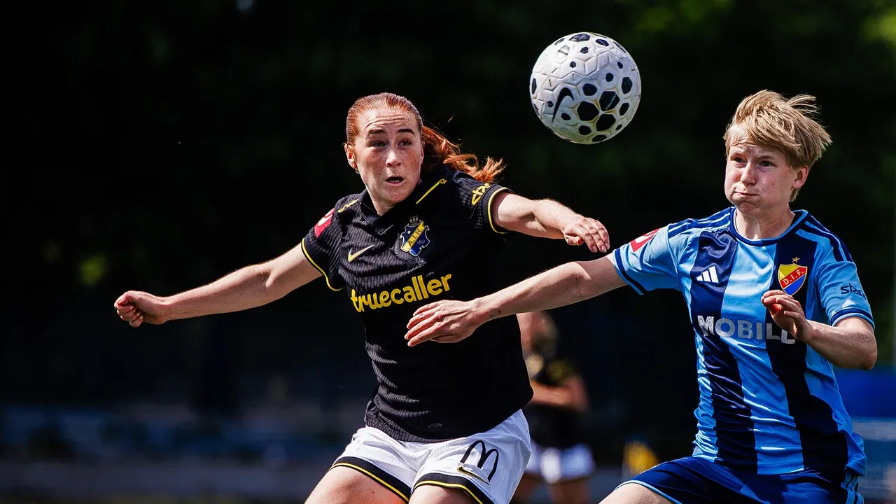 Djurgården – AIK, bild från Viaplay