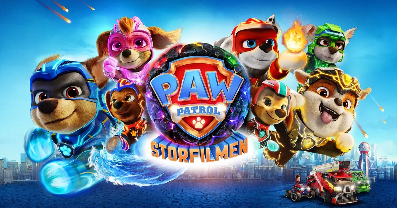 PAW Patrol: Storfilmen, bild från SVT Play