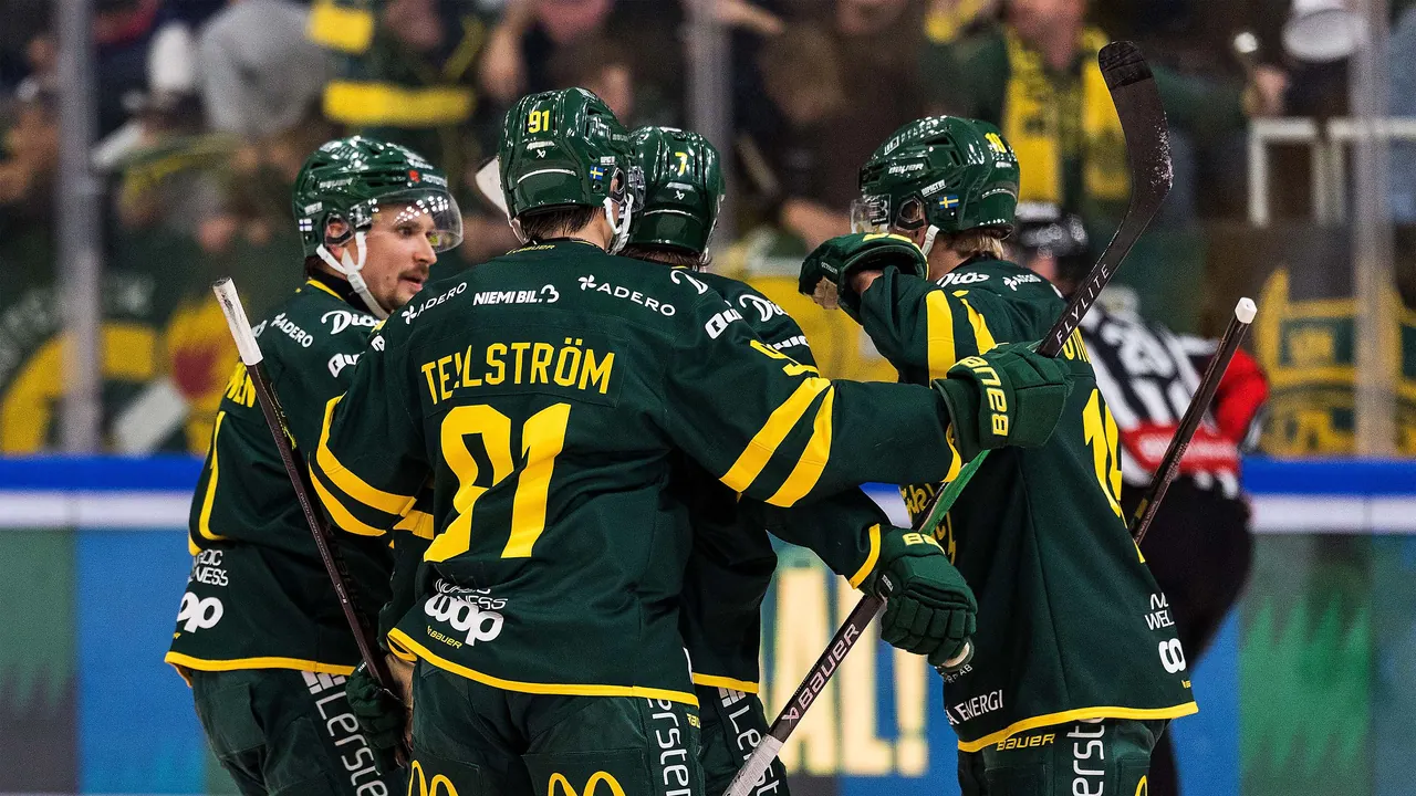 IF Björklöven – Rögle BK, bild från TV4 Play+