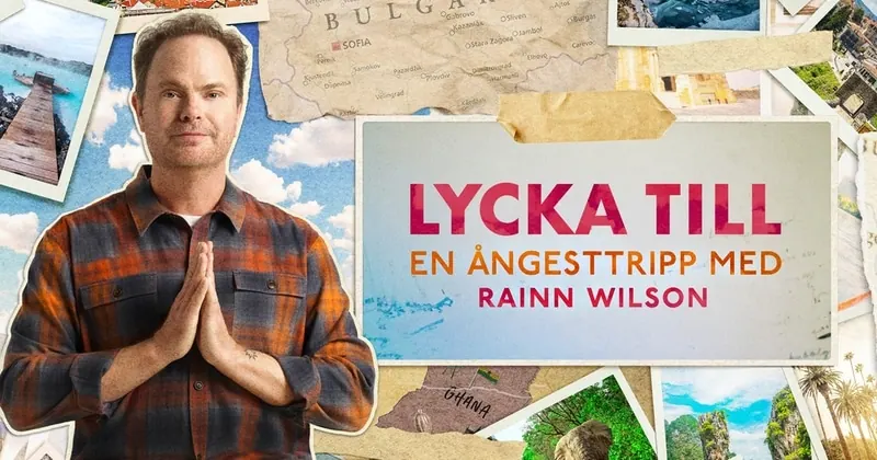 Lycka till: En ångesttripp med Rainn Wilson, bild från SVT Play