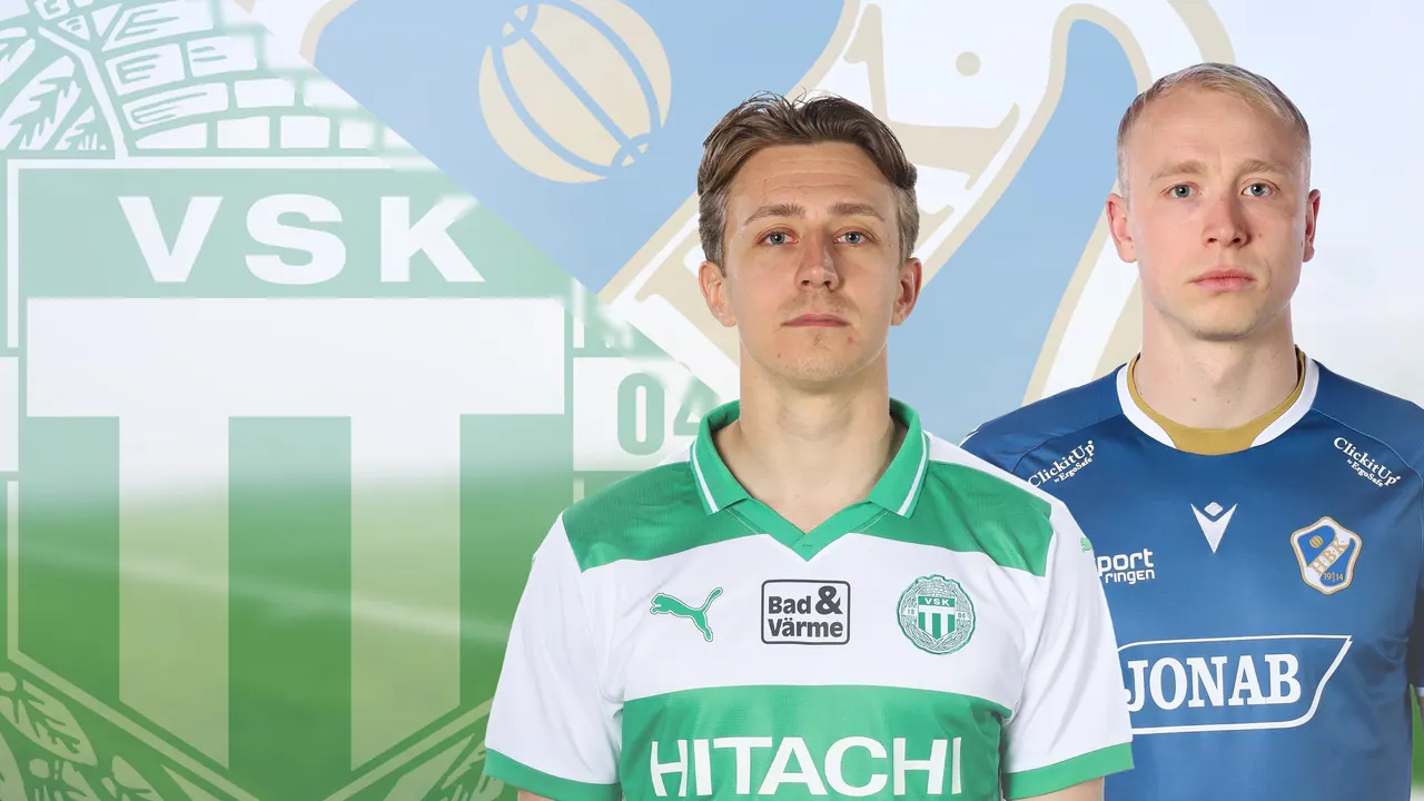 Västerås – Halmstad, bild från TV4 Play+