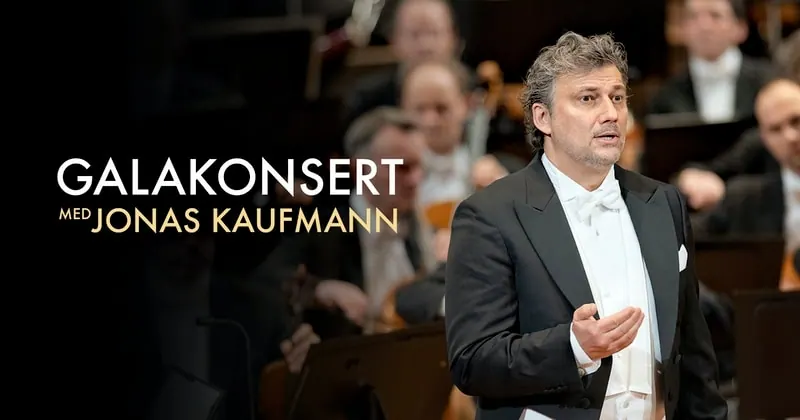 Galakonsert med Jonas Kaufmann, bild från SVT Play