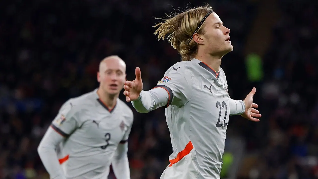 Estland – Island, bild från Viaplay