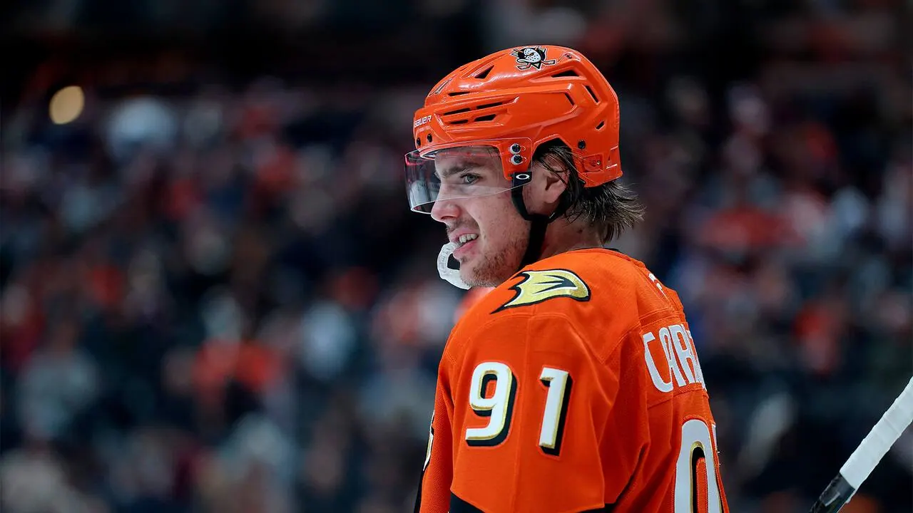 Anaheim – Calgary, bild från Viaplay