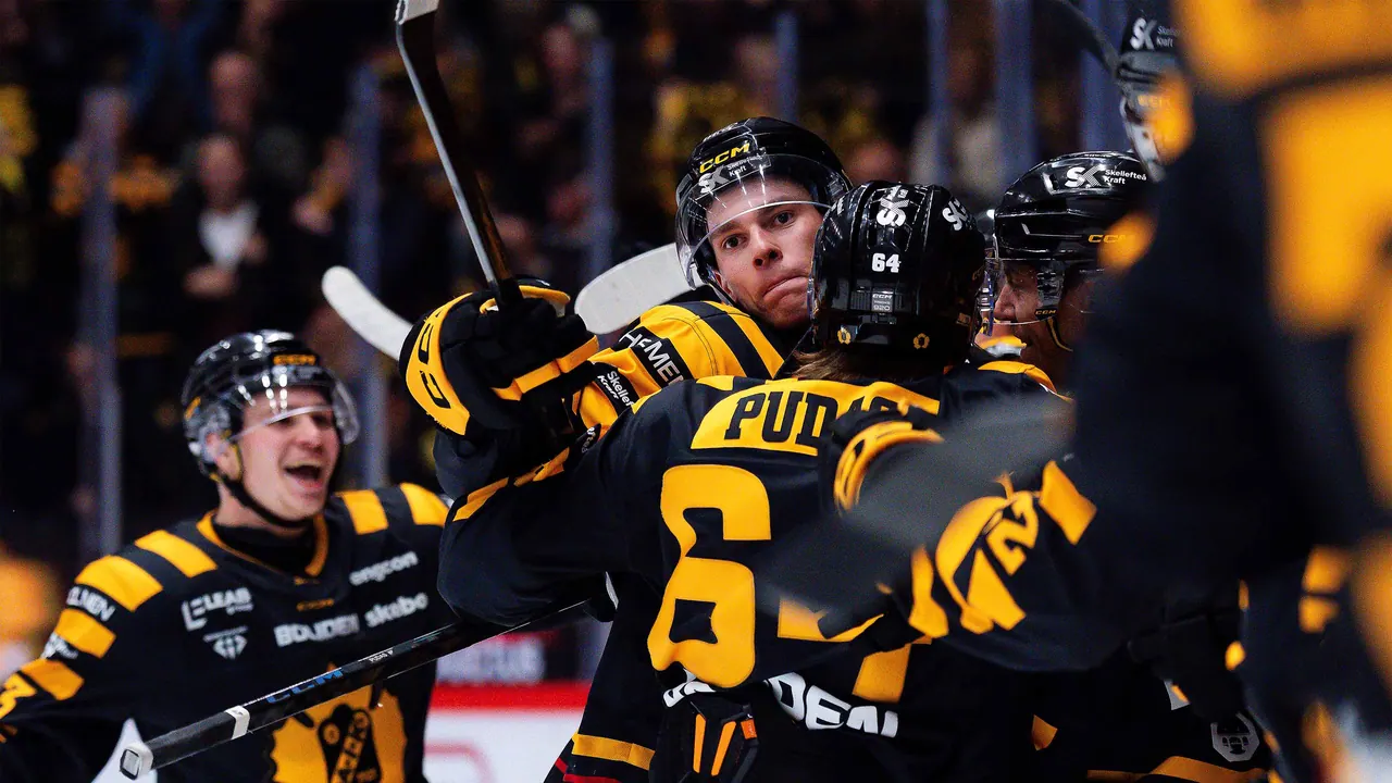Skellefteå AIK – Djurgårdens IF, bild från TV4 Play+