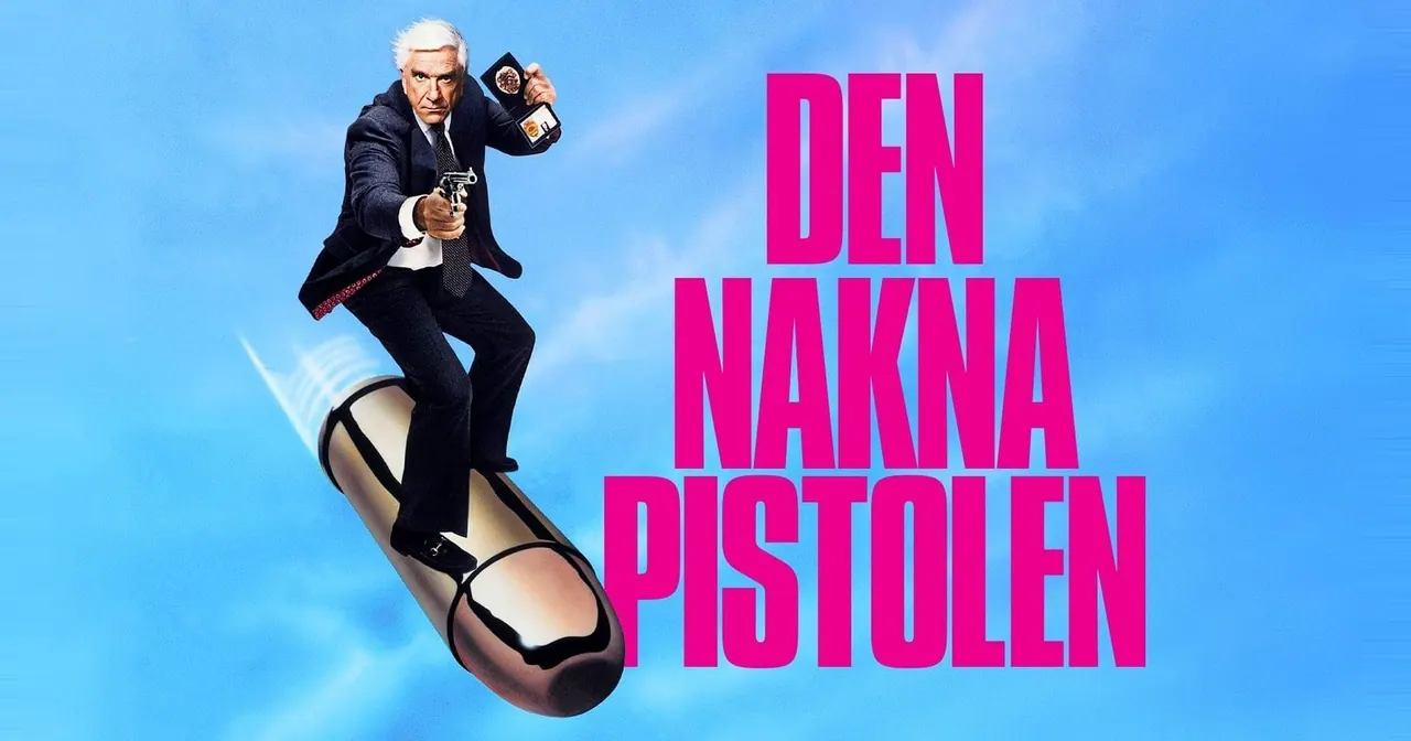Den nakna pistolen, bild från SVT Play